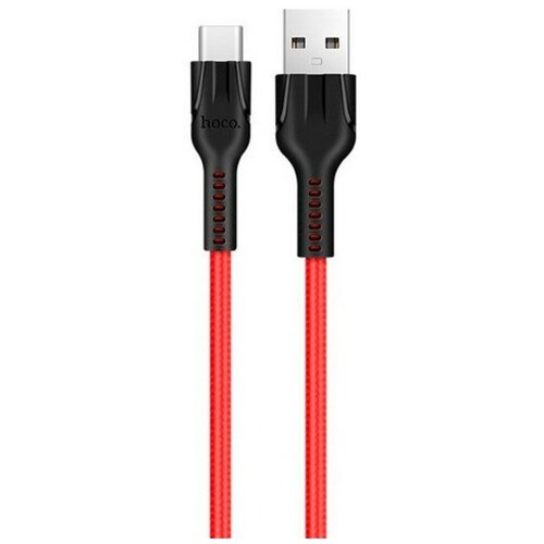 Hoco U31 Benay USB - USB Type-C, 1 м, красный