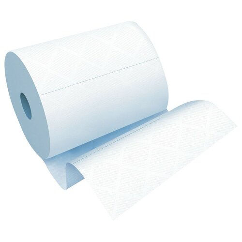 фото Полотенца бумажные officeclean белые однослойные 280 м 6 рул.