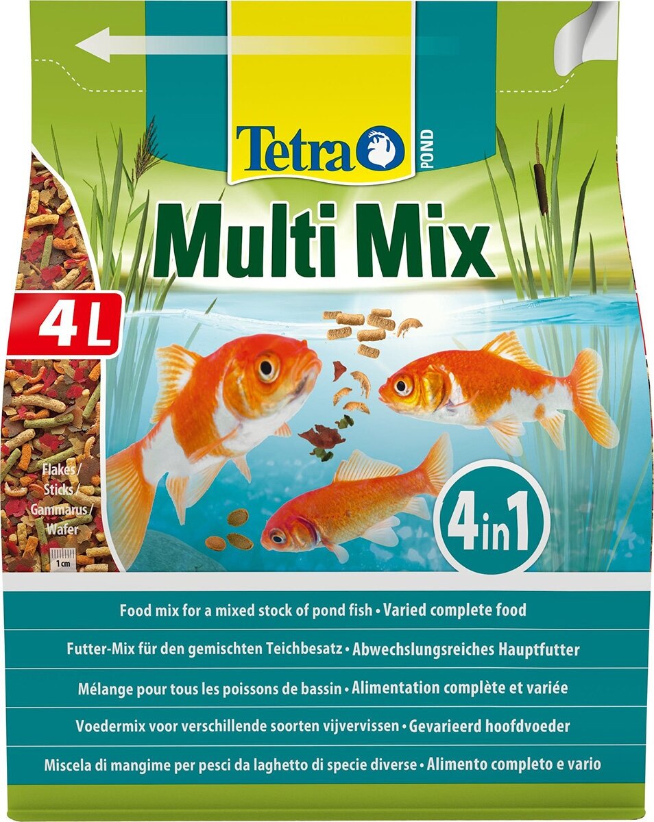 TETRA MULTI MIX - Тетра корм для прудовых рыб, смесь (4 л)