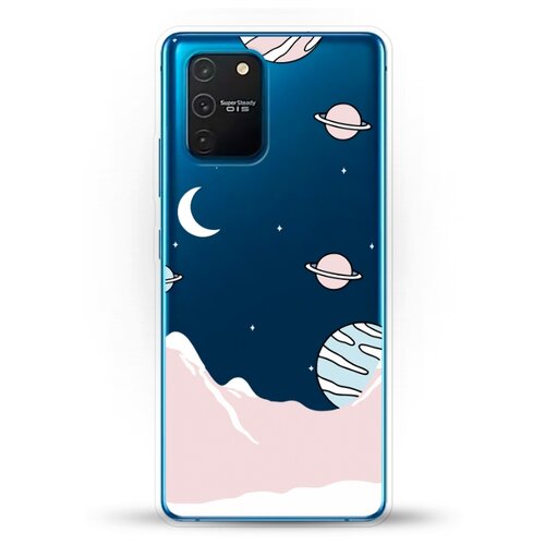 фото Силиконовый чехол горы и планеты на samsung galaxy s10 lite andy & paul