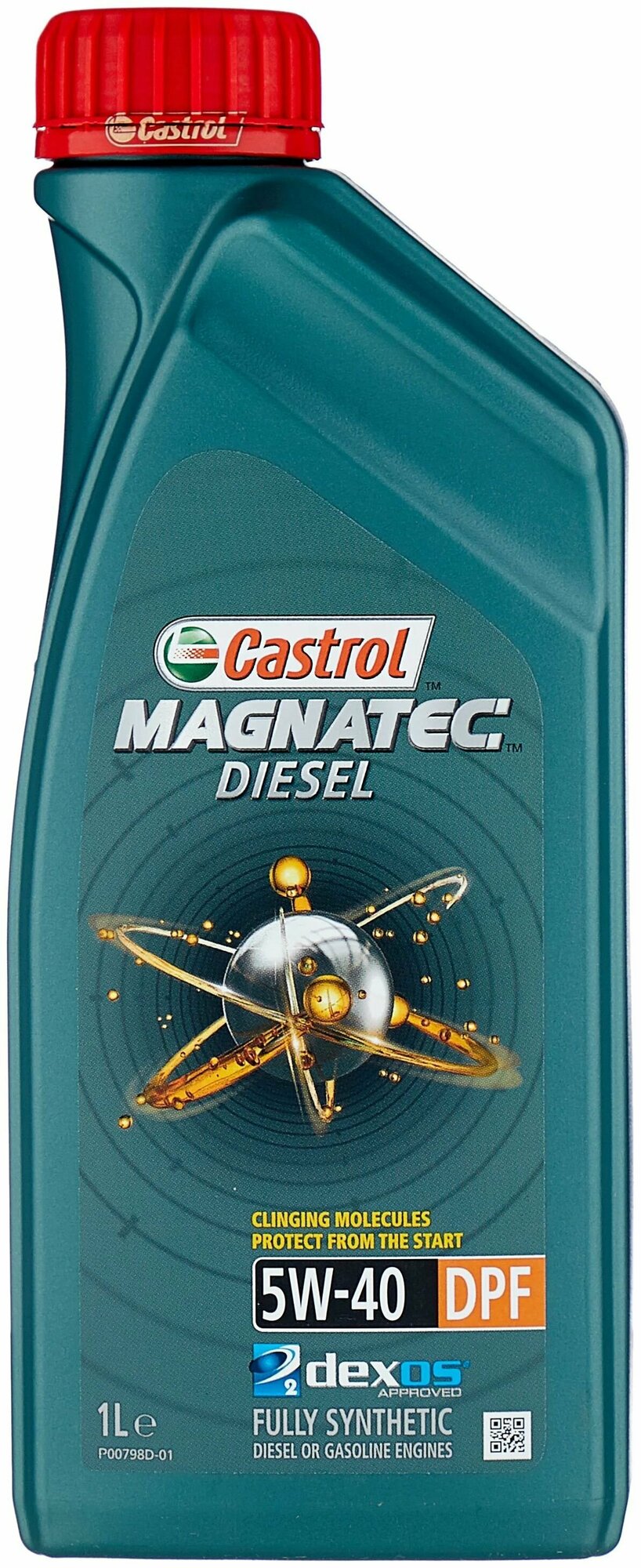 Моторное масло CASTROL Magnatec 5W-40 1л. синтетическое [156edc] - фото №3