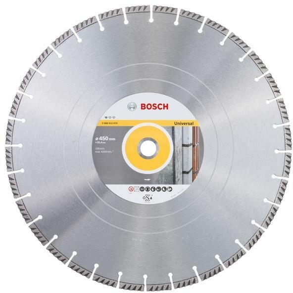 Диск алмазный 450х25,4 мм Standard for Universal BOSCH, 2608615074 - фотография № 4