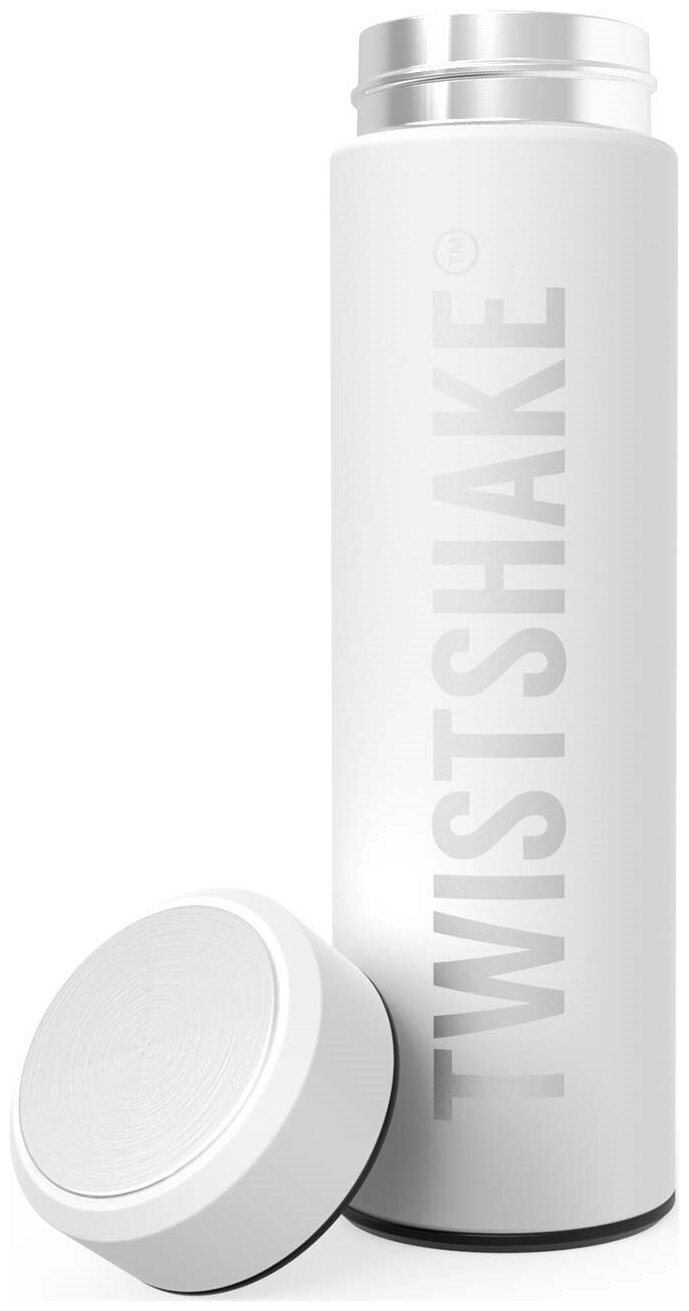 Термос детский, 420 мл. Twistshake цвет: белый - фотография № 2