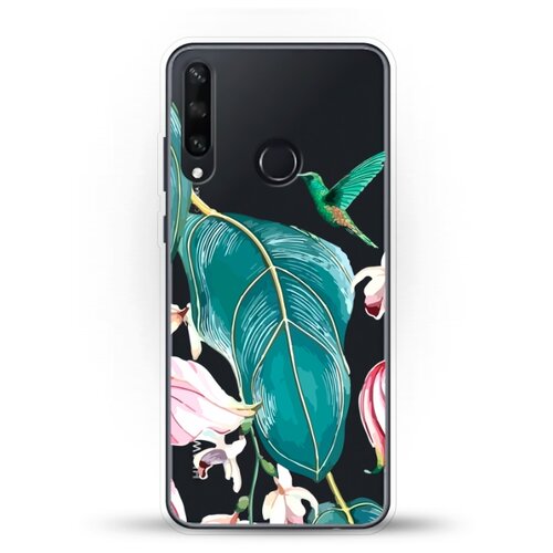фото Силиконовый чехол колибри на huawei y6p andy & paul