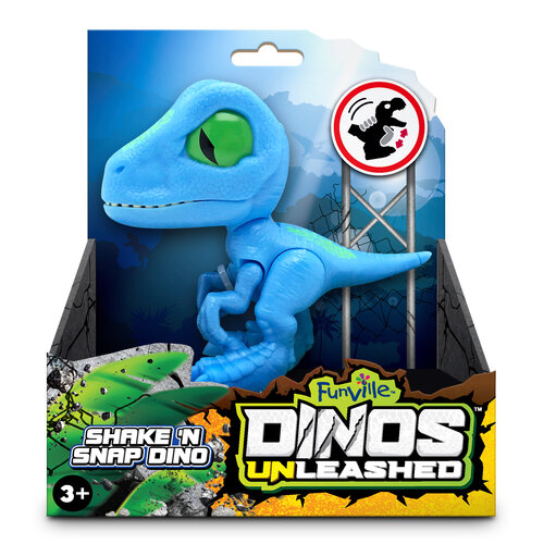 Funville Dino Unleashed клацающий раптор мини, 31127V funville dino unleashed раптор 31123v