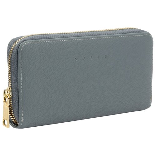фото Кошелек женский susen 907085 aa grey, искусственная кожа.
