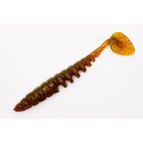 Силиконовая приманка ZUB-SHAD 100ммцвет 011 желто-красный 300₽