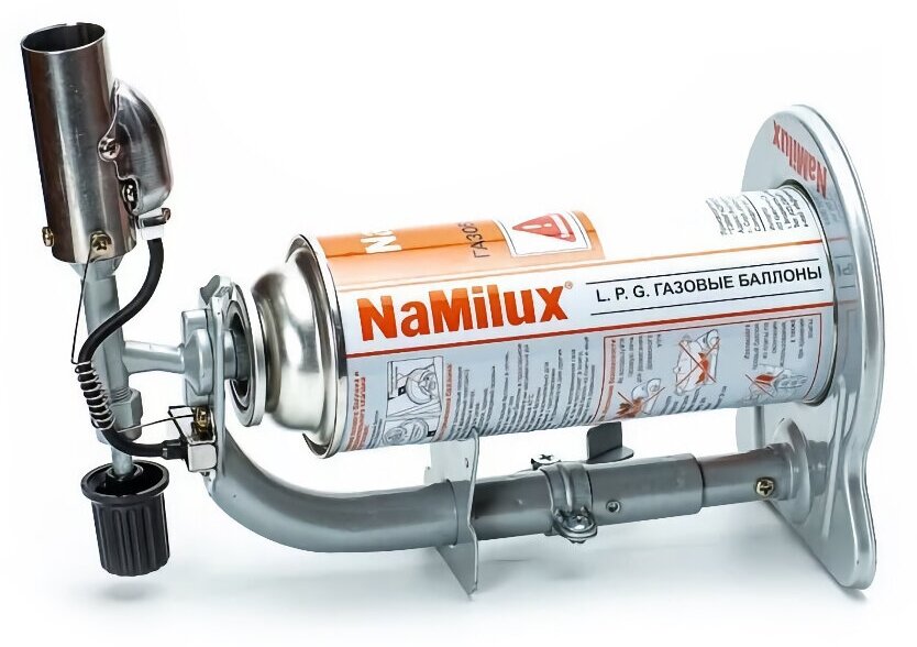 Газовая горелка NaMilux NA-191SP с подставкой - фотография № 4
