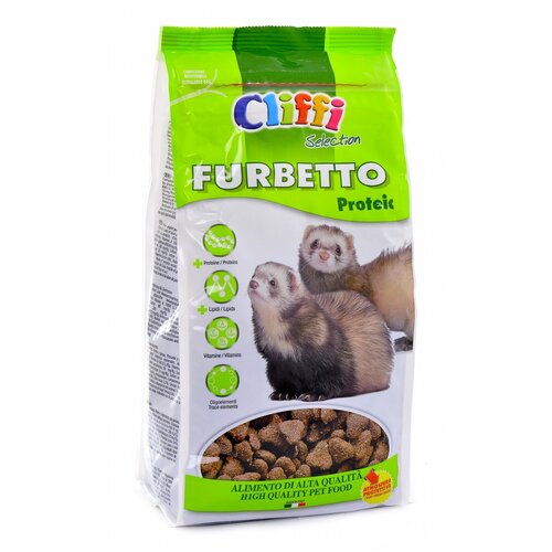 Корм для хорьков Cliffi Selection Furbetto Proteic 800 г