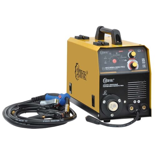 Сварочный аппарат инверторного типа Skiper MIGMMA-6000 PRO MMA MIGMAG 2243200₽