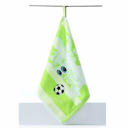 Полотенце-салфетка Дракоша с мячиком MZX2380 35х34 зеленый