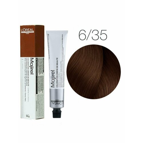 Loreal Majirel 6.35 - Мажирель 50 мл loreal majirel high lift beige мажирель 50 мл