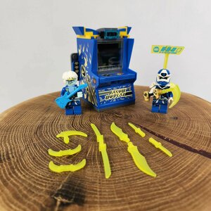 Игровой автомат "Ниндзя" синий Аватар / конструктор lari 11480 минифигурки совместимый с лего