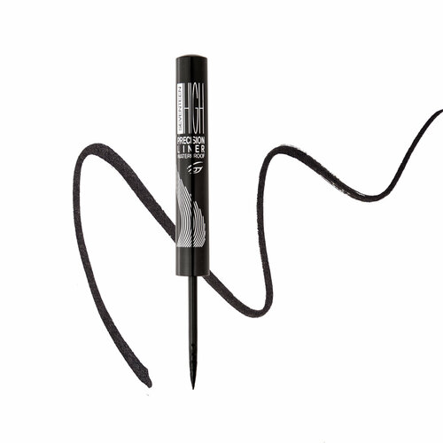 SEVEN7EEN High Precision Waterproof Liquid Eye Liner, оттенок 01 carbon black