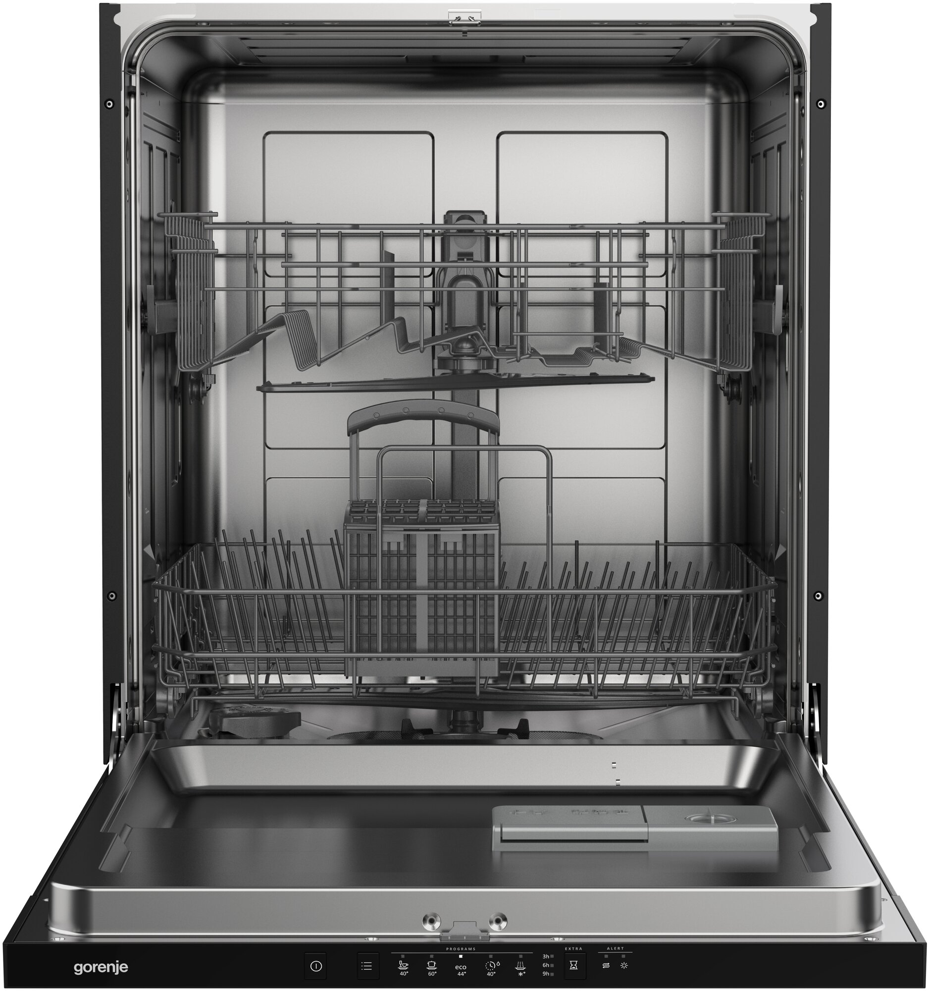 Посудомоечная машина полноразмерная GORENJE , черный - фото №3
