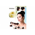 Валик для волос для создания прически «ПУЧОК» цвет блонд, 18,5х3х3см Bradex (KZ 0361) KZ 0361 - изображение