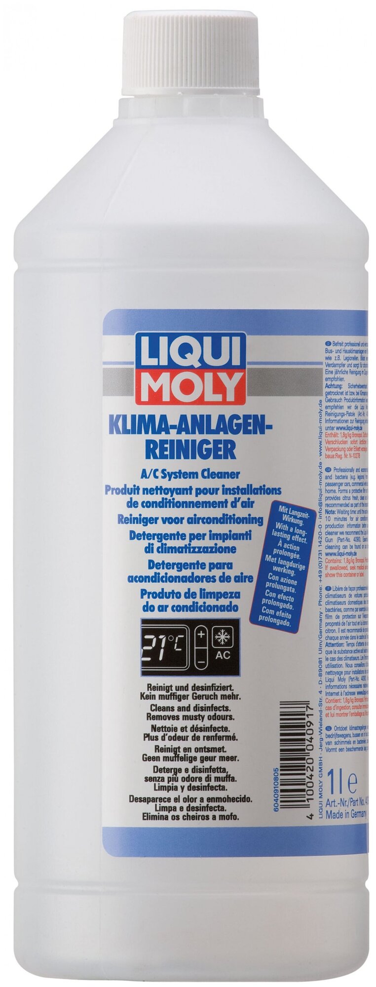 Жидкость для очистки кондиционера (1L) Liqui moly 4091