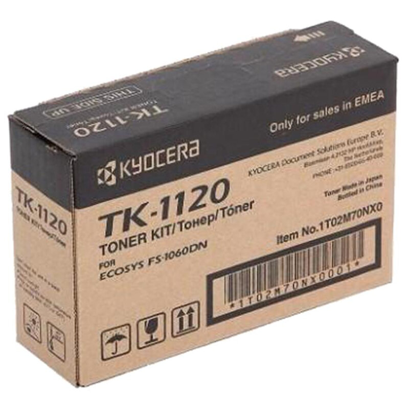 Тонер-картридж Kyocera TK-1120 чер. для FS-1060DN/1025MFP