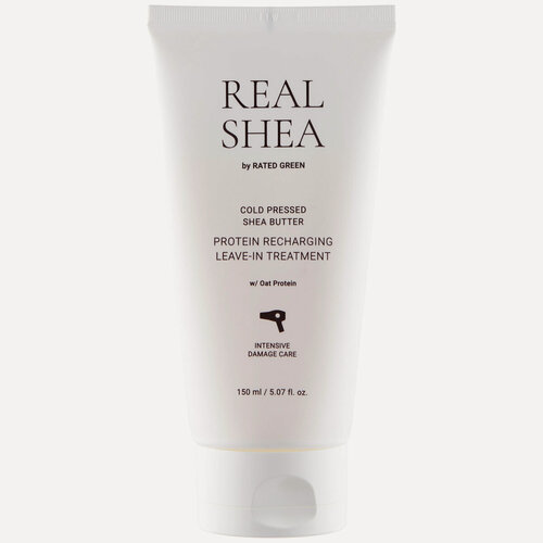 Изображение товара Крем восстанавливающий для волос Rated Green Real Shea Protein Recharging Leave-In Treatment, 150 мл