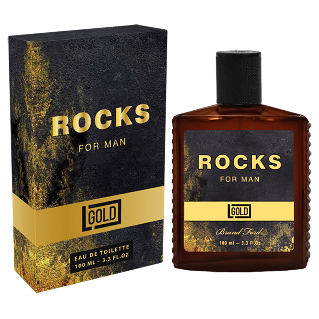 Delta Parfum Туалетная вода мужская Gold Rocks 100мл