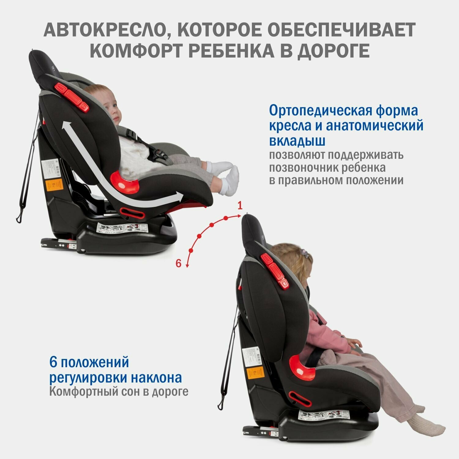 Автокресло группа 1/2 (9-25 кг) Siger Кокон-Isofix