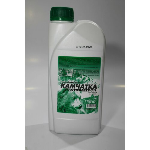 Антифриз камчатка G-11 1 кг зеленый СВ ХИМ 300₽
