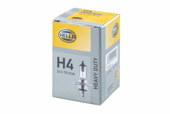 8GJ002525251 HELLA Лампа HELLA галогеновая H4 P43T 75W - фотография № 13