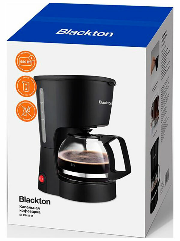 Капельная кофеварка Blackton Bt CM1111 Черный . - фотография № 5