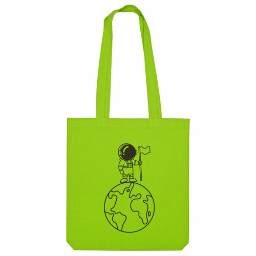 фото Сумка шоппер us basic, зеленый