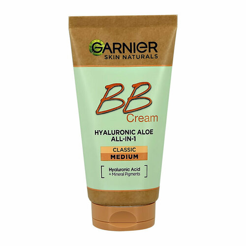 Крем для лица GARNIER SKIN NATURALS BB CREAM Секрет совершенства 5 в 1 (комплексный) натурально-бежевый 50 мл