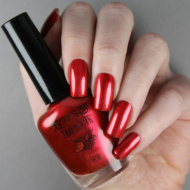 фото Железная твердость by El Corazon лечебный лак для ногтей №418/291 14 мл