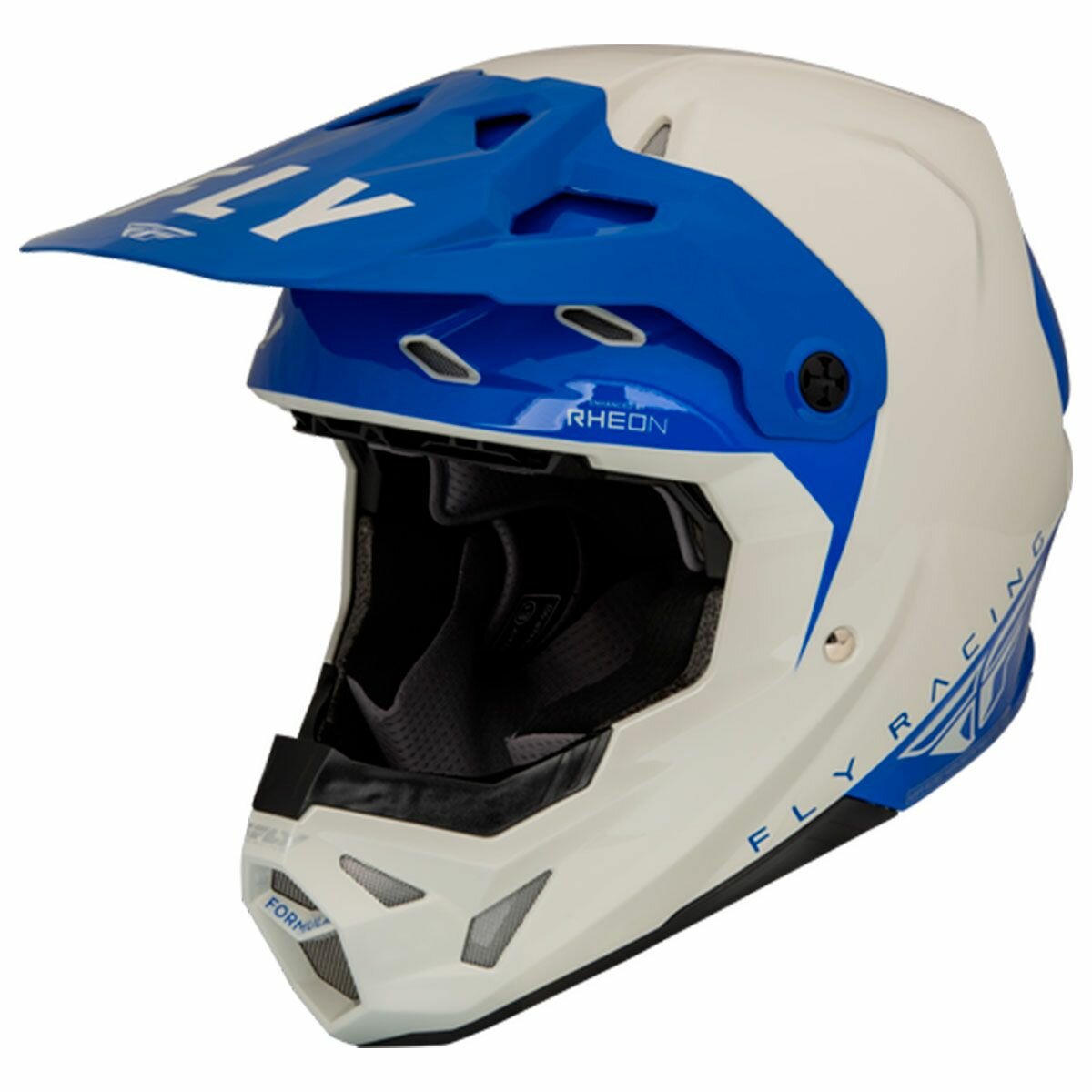 FLY RACING FORMULA CP Slant, черный/белый/золотой, XL