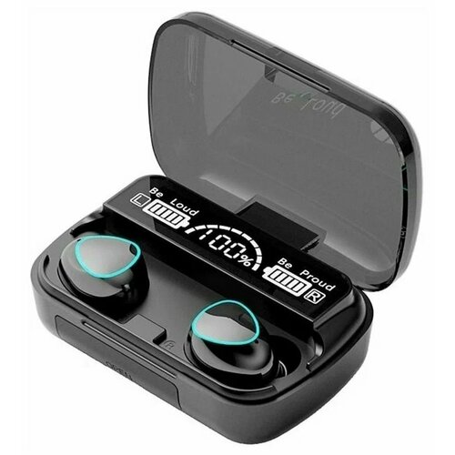 Беспроводные наушники M10 Newest с LED-Дисплеем Bluetooth 51 TWS Кейс-повербанк PowerBank 62200₽