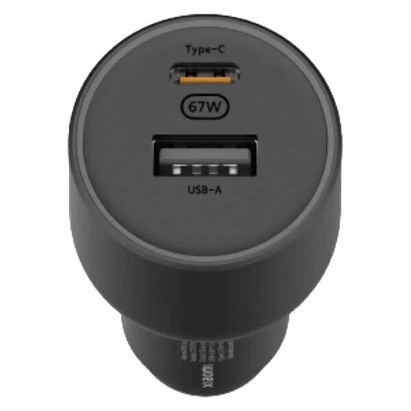 Картинки Автомобильное зарядное устройство Xiaomi 67W Car Charger Black