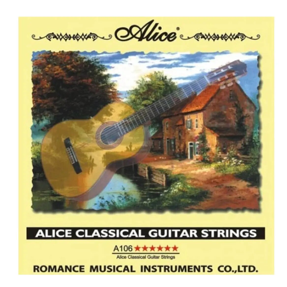 Струна одиночная Alice AC106-H-4 Nylon 030, Alice (Элис)