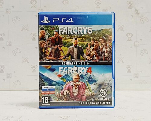 Изображение товара Far Cry 4 + Far Cry 5 (PS4/PS5, RU)