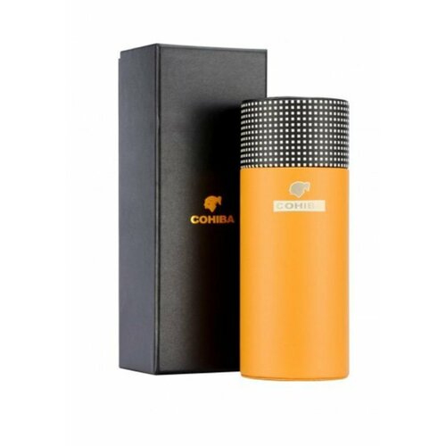 Дорожная шкатулка Cohiba с гигрометром и увлажнителем.