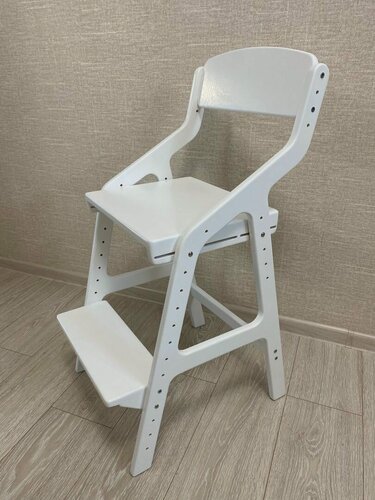 Изображение товара Детский растущий стул для школьника "Школьник-2 увеличенный" (белый)