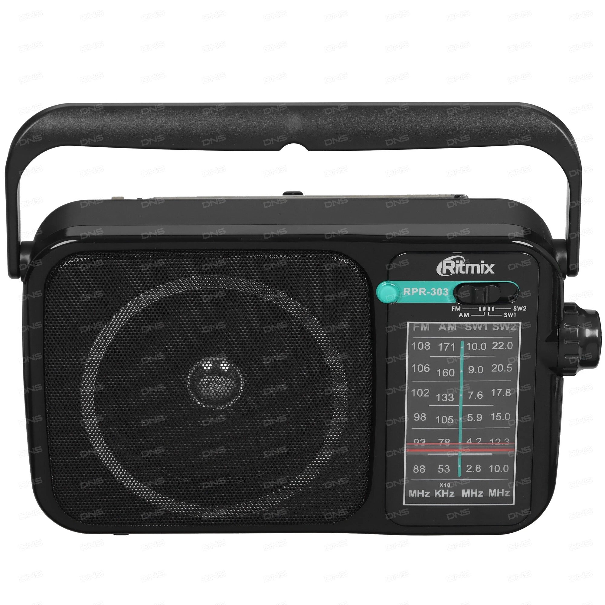 Радиоприемник Ritmix RPR-303 черный