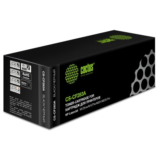 Cactus CS-CF283A Black для HP