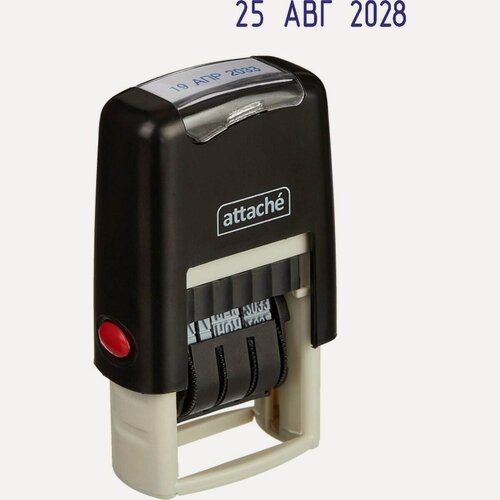 Изображение товара Датер автоматический Attache 7810 (3х20мм, шрифт 3мм, месяц буквенный) (1348211)