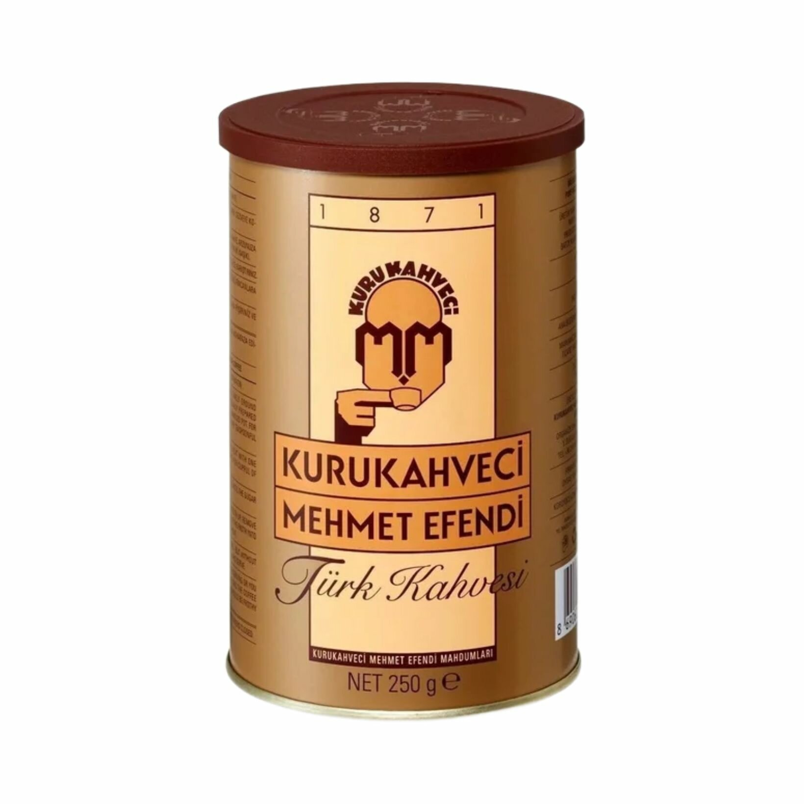 Кофе молотый Kurukahveci Mehmet Efendi Турецкий Арабика 100% 250 гр