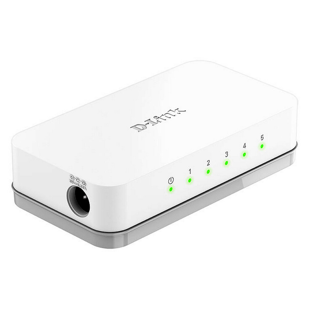 Коммутатор D-Link DES-1005C/B1A 5 портов (5x 100Mbs) (DES-1005C/B1A)