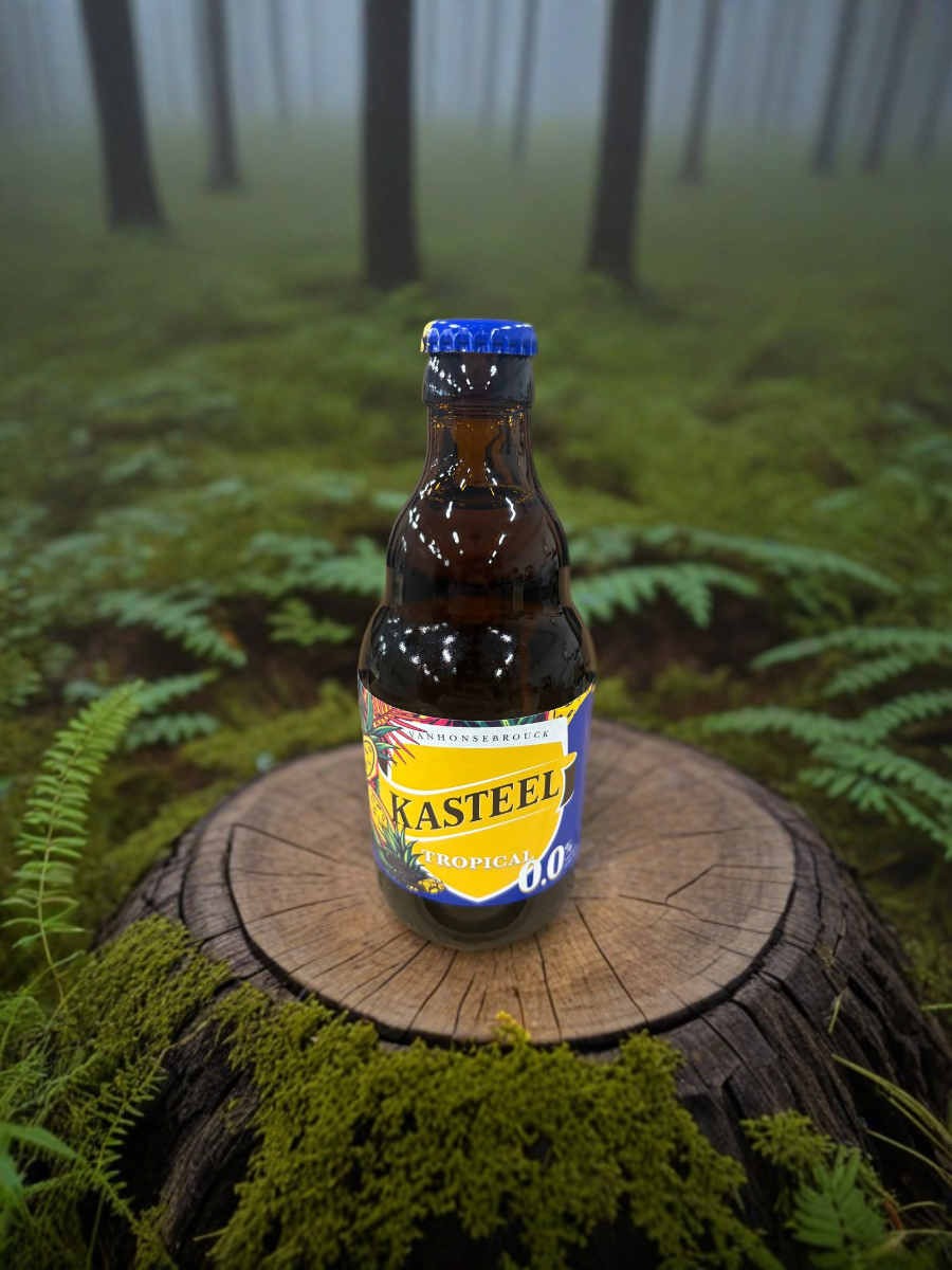 Пиво Безалкогольное Kasteel Tropical 0% (Кастл тропикал) 0,33 бутылка
