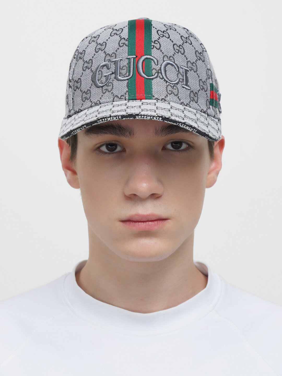 Арафатка  Gucci Monogram Collection для мужчин и женщин, размер Adjustable, серый