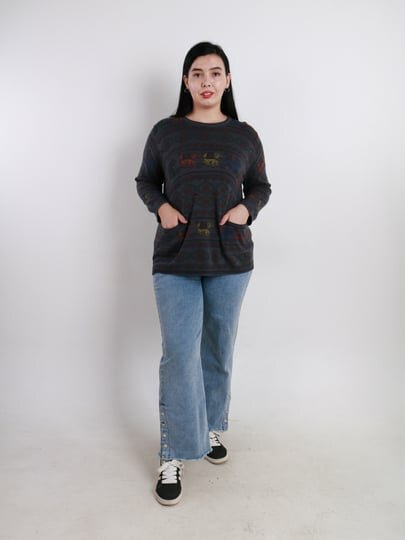 Свитер , размер OneSize, хром