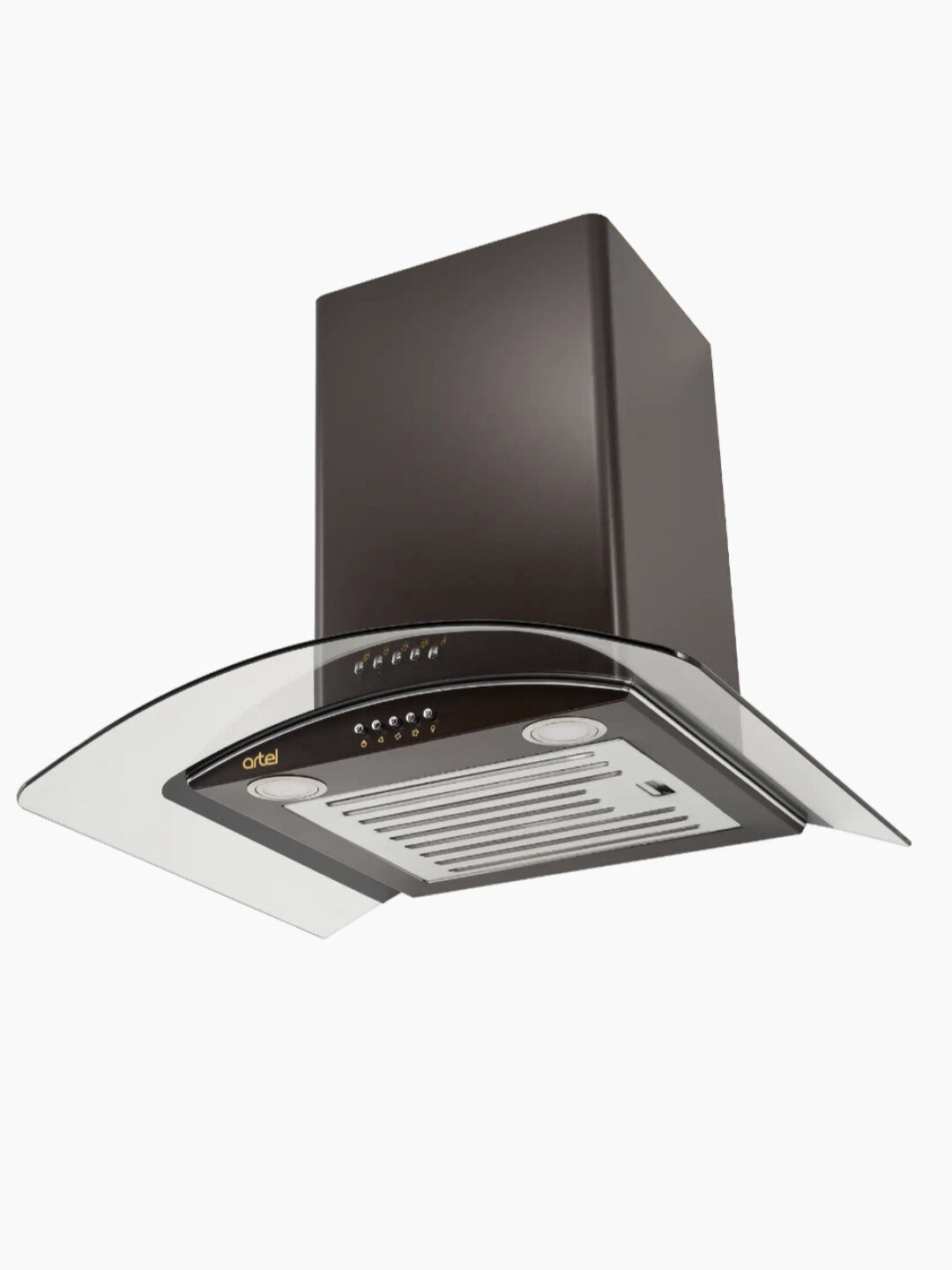 Вытяжка Artel "Rainbow" 0660, 700м³/ч, механическое управление, LED-подсветка, гарантия 3 года