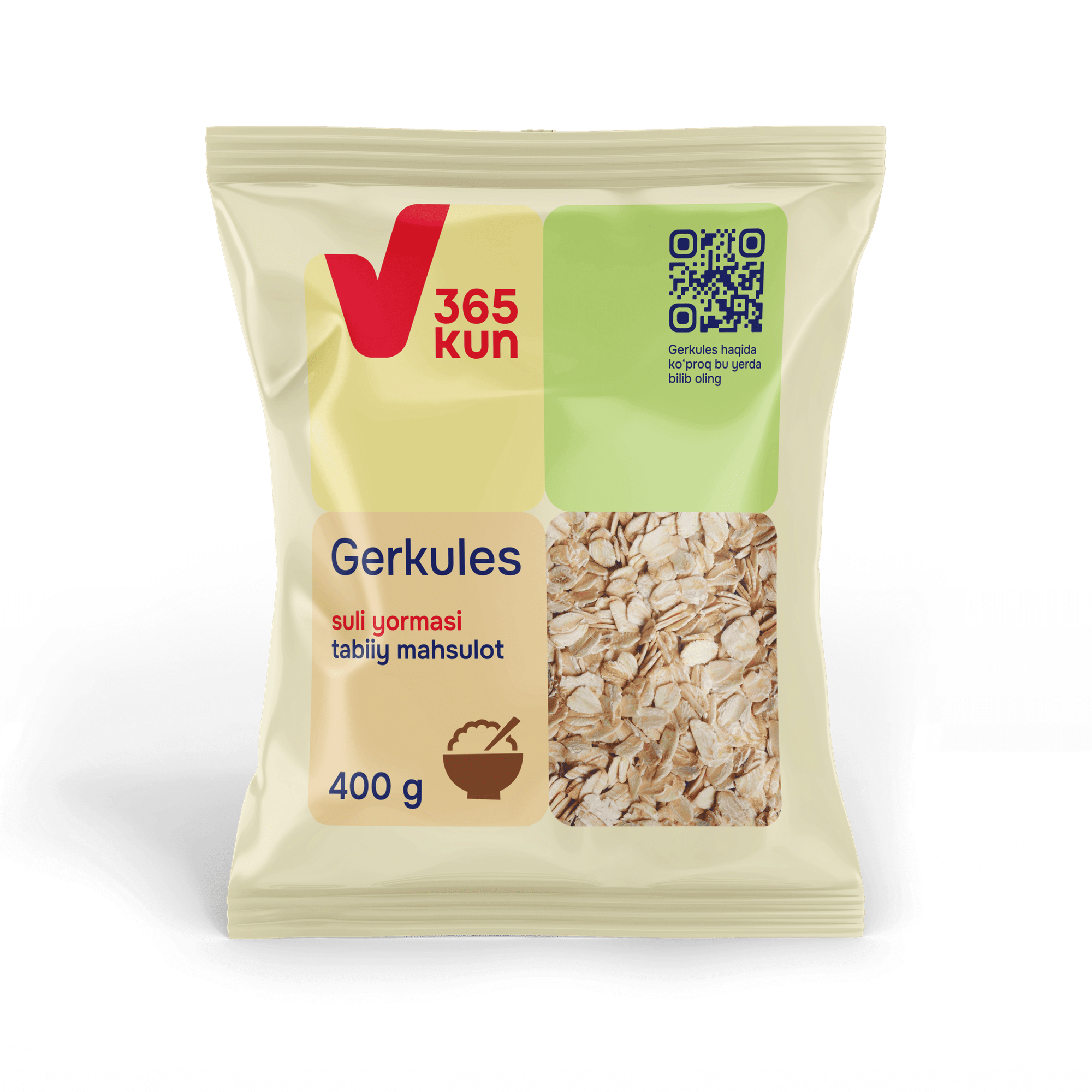 Геркулес 365 kun 400 гр