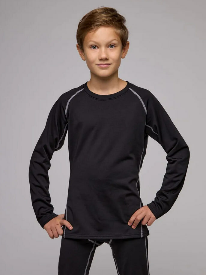 Комплект термобелья , размер 155-165, черные — фото 1