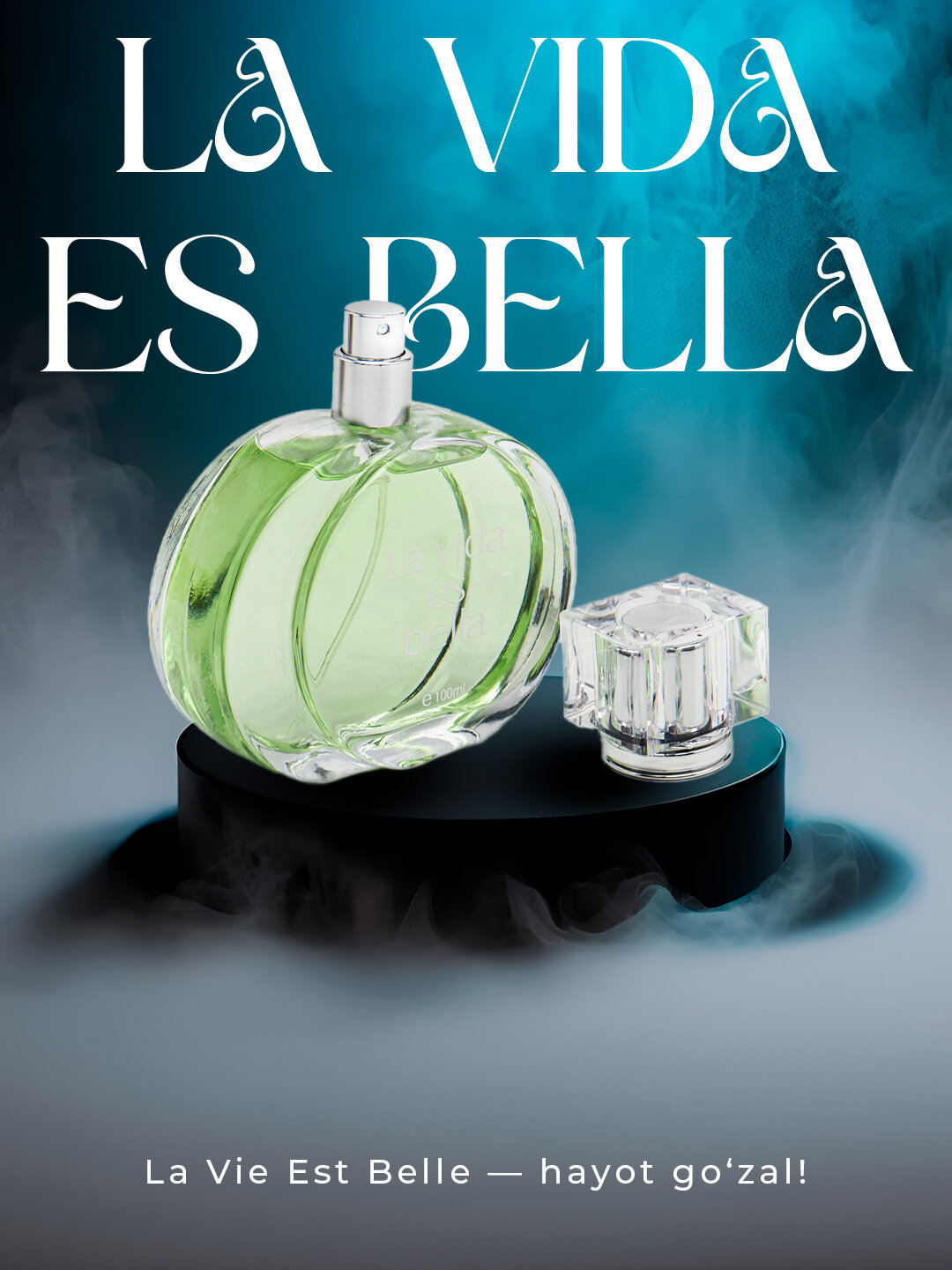 Парфюмированная вода для женщин La vida es bella - Бирюзовый